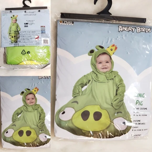 PMG HALLOWEEN Costumes Angry Birds Pig Baby Infant Costume